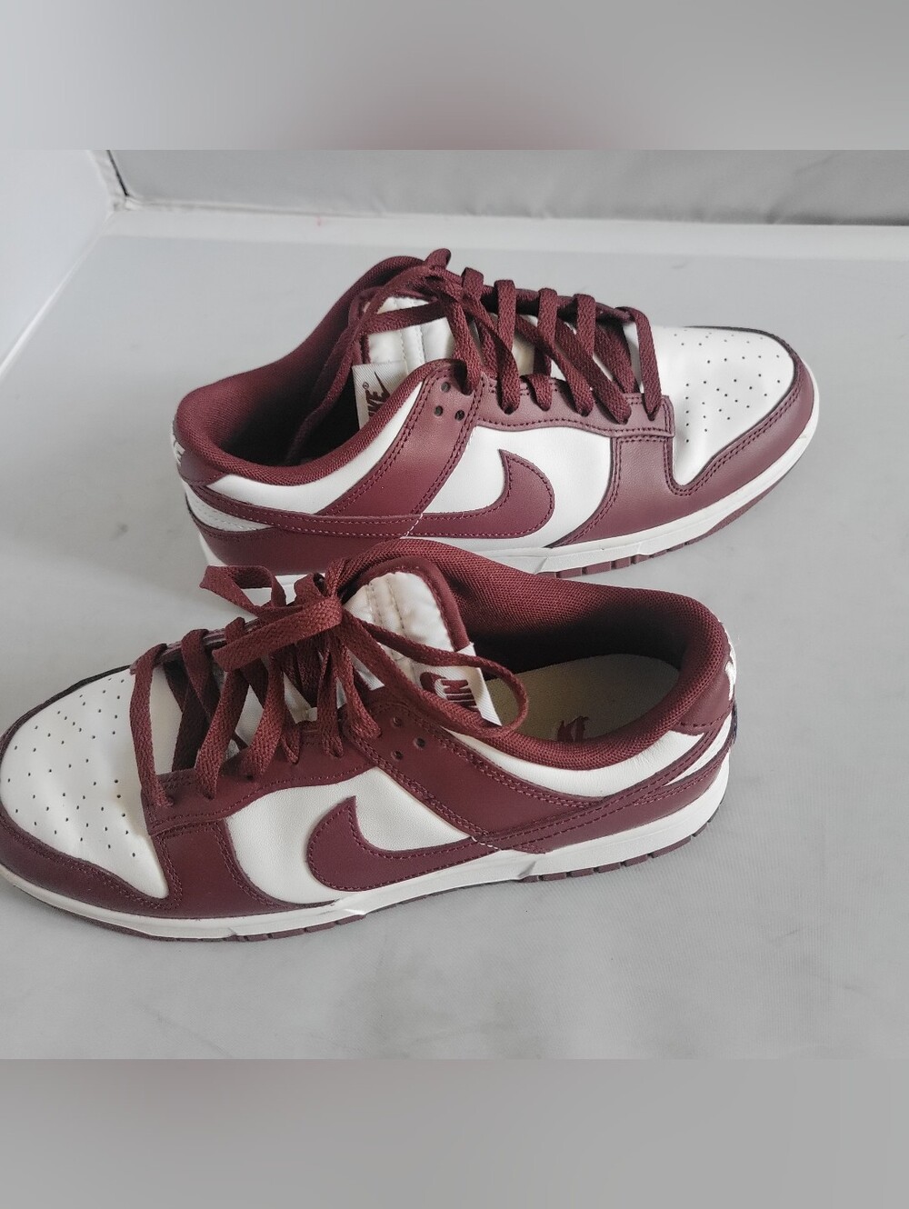 Nike Dunk Low Retro 'Team Red' Burgundy Maroon DD1391-601 Men’s Size 9